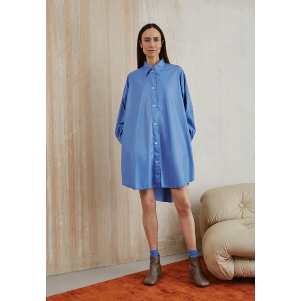 マルタンマルジェラ レディース ワンピース トップス DRESS - Shirt dress - iris blue iris blue