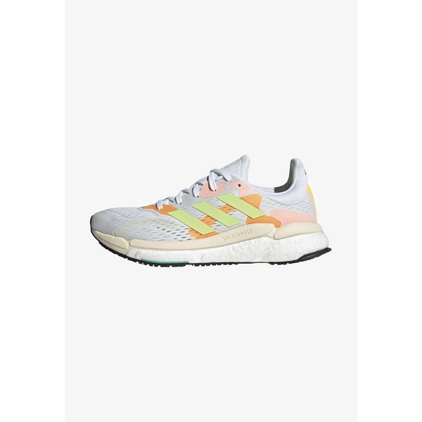 アディダス レディース ランニング スポーツ SOLAR BOOST 4 - Neutral running shoes - white/green/orange white/green/orange