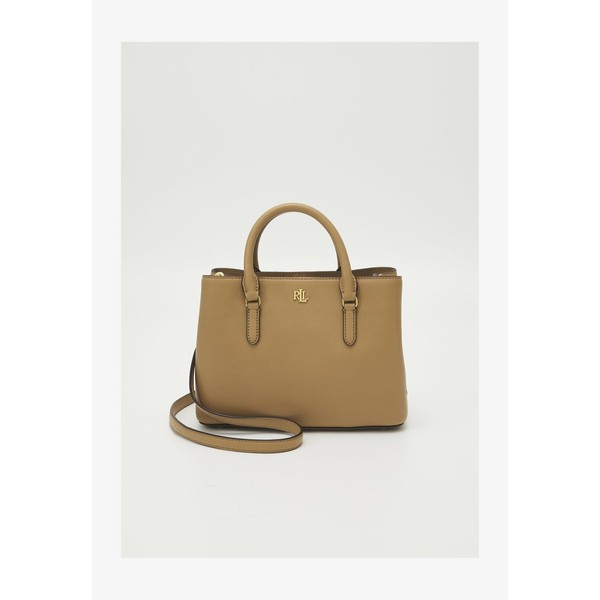 ラルフローレン レディース ハンドバッグ バッグ MARCY SATCHEL MEDIUM - Handbag - camel camel