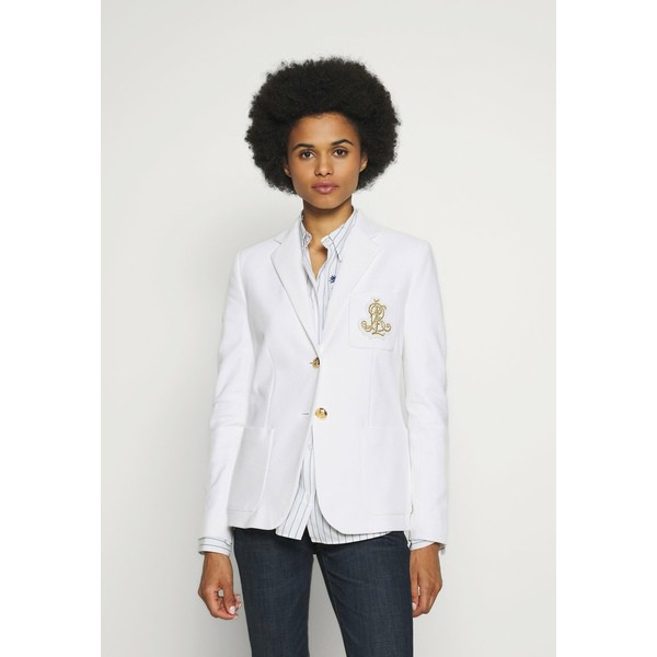 ラルフローレン レディース パーカー・スウェットシャツ アウター BULLION - Blazer - white white