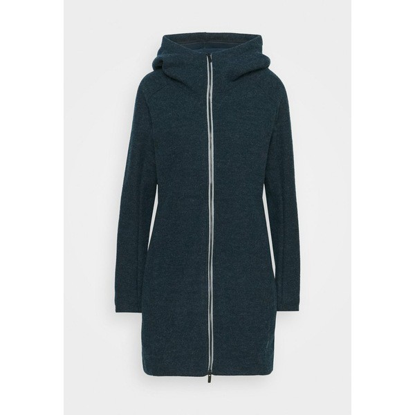 ファウデ レディース コート アウター WOMENS TINSHAN COAT III - Fleece jacket - dark sea dark sea