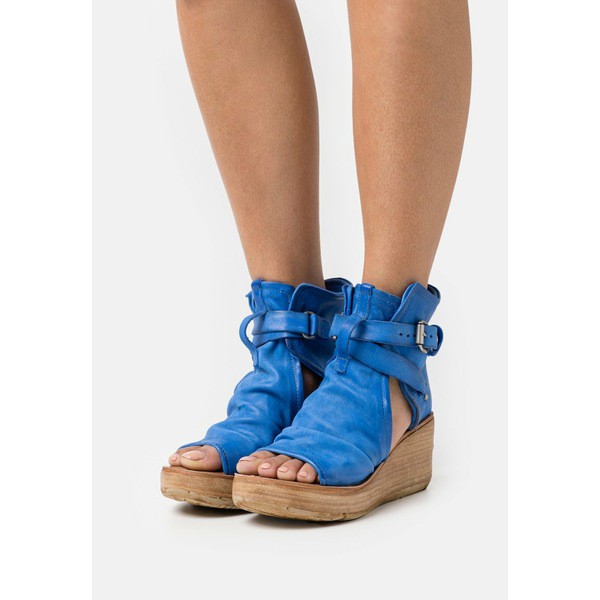 エーエス98 レディース サンダル シューズ Platform sandals - blue blue