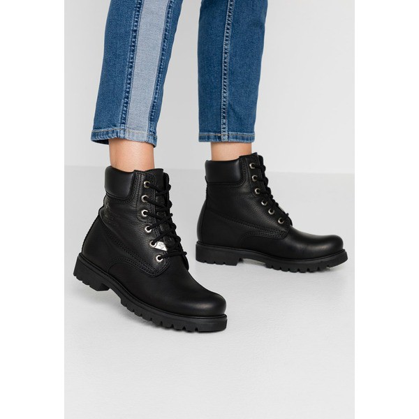 パナマ ジャック レディース ブーツ＆レインブーツ シューズ Lace-up ankle boots - black black