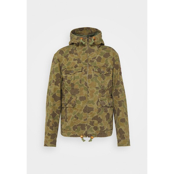 ラルフローレン メンズ コート アウター CAMO TWILL HOODED JACKET - Summer jacket - frogskin camo frogskin camo