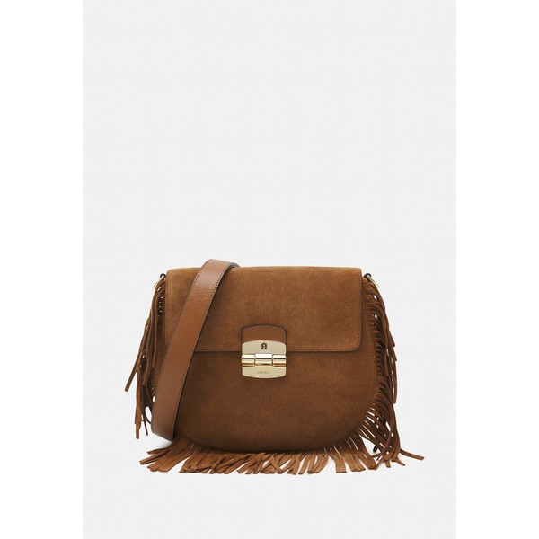 フルラ レディース ショルダーバッグ バッグ CLUB S CROSSBODY - Across body bag - cognac cognac