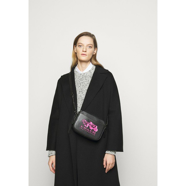 コーチ レディース ショルダーバッグ バッグ REXY AND CARRIAGE CAMERA BAG - Across body bag - black black