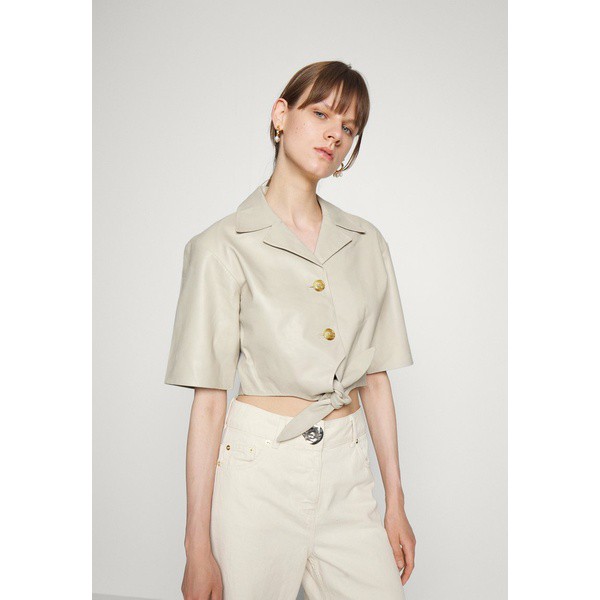 セカンド デイ レディース シャツ トップス GRIMES - Button-down blouse - silver birch silver birch