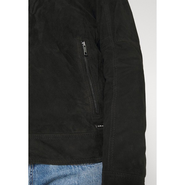 人気SALEお得 ストレルソン メンズ ジャケット＆ブルゾン アウター OSCO - Leather jacket - black blackの通販はau PAY マーケット - asty｜商品ロットナンバー：496217617 お得低価