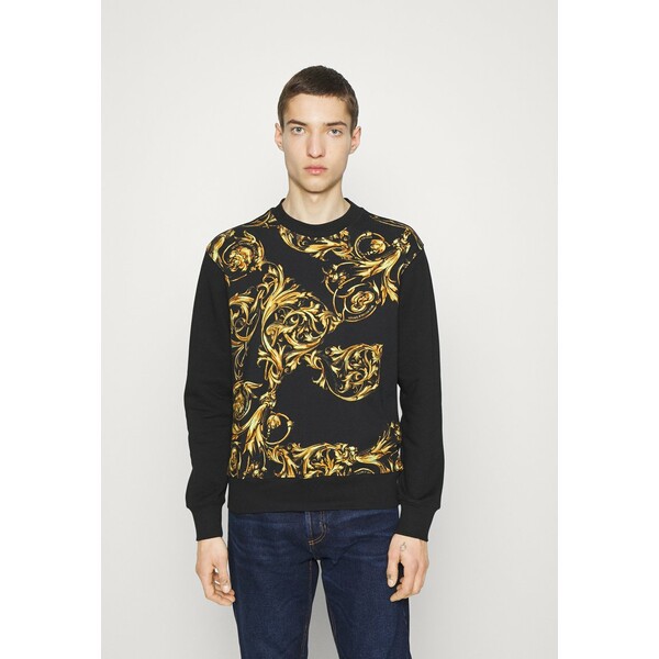 ベルサーチ メンズ パーカー・スウェットシャツ アウター GARLAND - Sweatshirt - black/gold-coloured black/gold-coloured