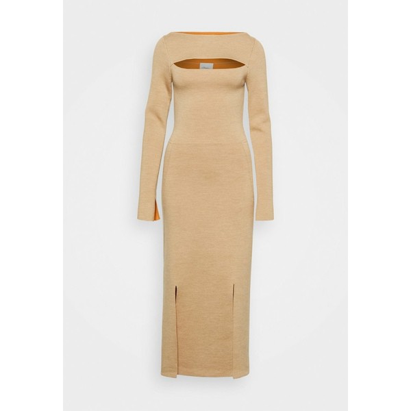 スリーワンフィリップリム レディース ワンピース トップス DOUBLE FACE DRESS - Jumper dress - camel orange camel orange