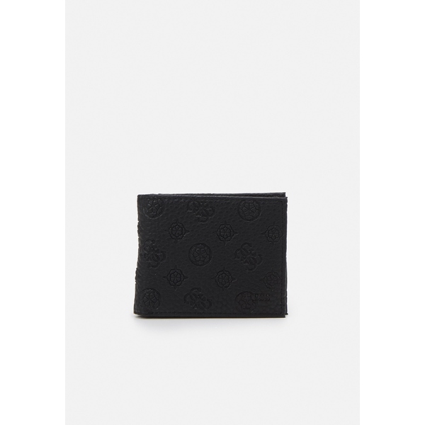 100 本物保証 ゲス メンズ 財布 アクセサリー Elvis Billfold Wallet Black Black 国内最安値 Www Centrodeladultomayor Com Uy