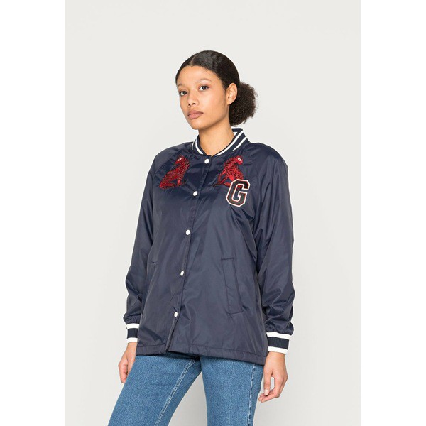 ガント レディース コート アウター TIGRESS COACH JACKET - Bomber Jacket - evening blue evening blue