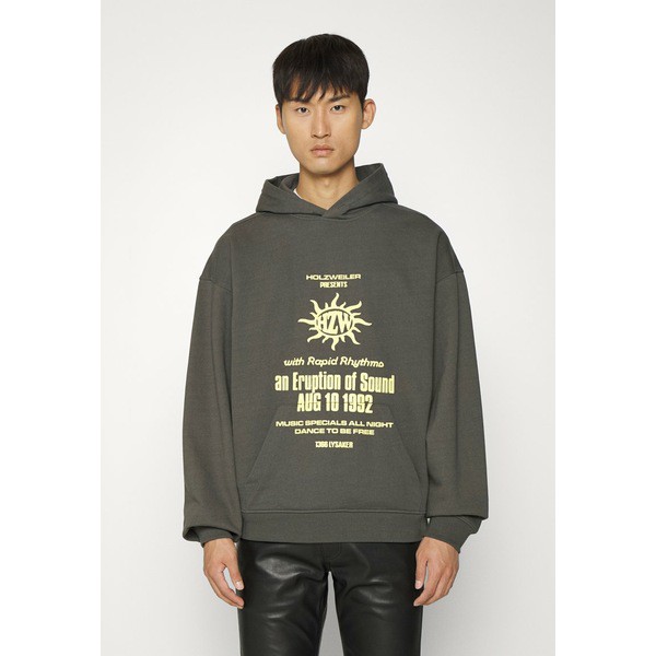 ホルツワイラー メンズ パーカー・スウェットシャツ アウター PARADISE FESTIVAL HOODIE - Hoodie - dark grey dark grey