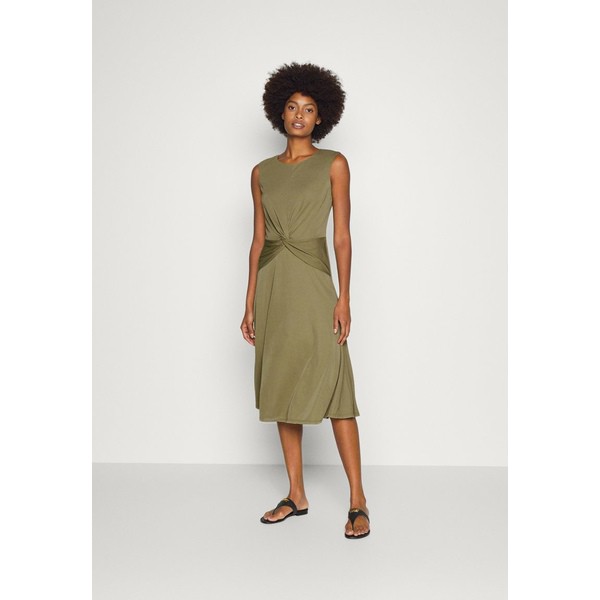 ラルフローレン レディース ワンピース トップス TESSANNE SHORT SLEEVE DAY DRESS - Jersey dress - olive fern olive fern