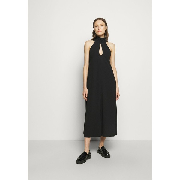 ヴィクトリア ベッカム レディース ワンピース トップス SLEEVELESS KEYHOLE MIDI - Day dress - black black