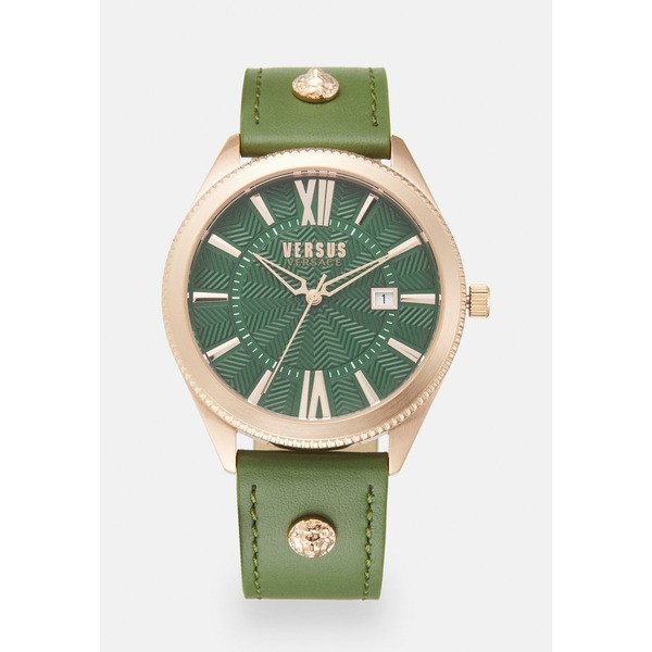 ヴェルサス ヴェルサーチ レディース 腕時計 アクセサリー HIGHLAND PARK UNISEX - Watch - green/rose gold-coloured green/rose gold-c