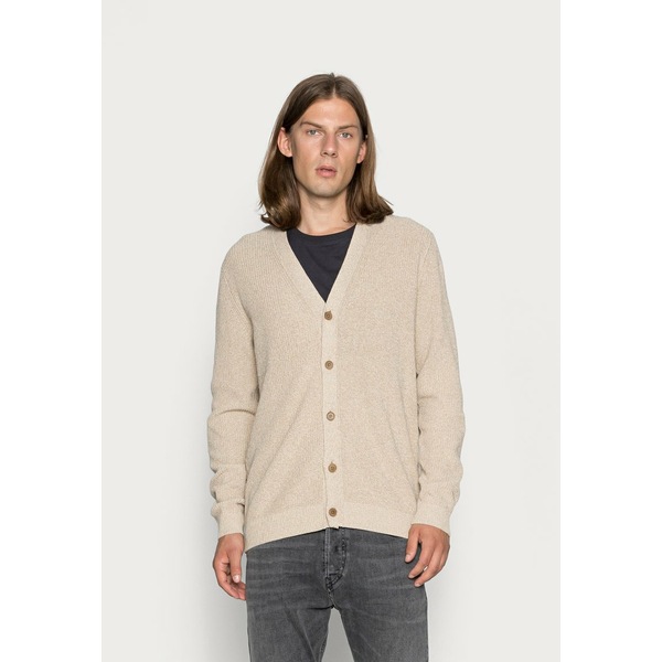 低価格 エスプリ メンズ カーディガン アウター MARL CARDIG - Cardigan - beige beige 低価格 エスプリ メンズ カーディガン アウター MARL CARDIG - Cardigan - beige beige