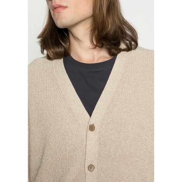 低価格 エスプリ メンズ カーディガン アウター MARL CARDIG - Cardigan - beige beige 低価格 エスプリ メンズ カーディガン アウター MARL CARDIG - Cardigan - beige beige