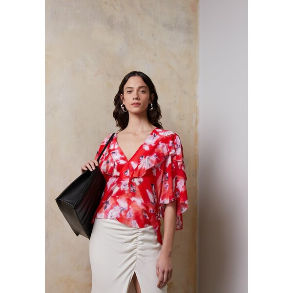 イロ レディース シャツ トップス AZULE - Blouse - mixed red mixed red