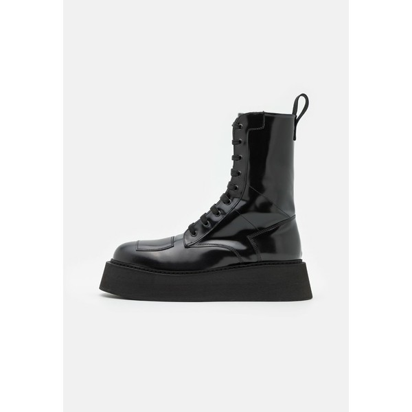 ジーシーディーエス メンズ ブーツ＆レインブーツ シューズ COMMANDO BOOT - Lace-up ankle boots - black black