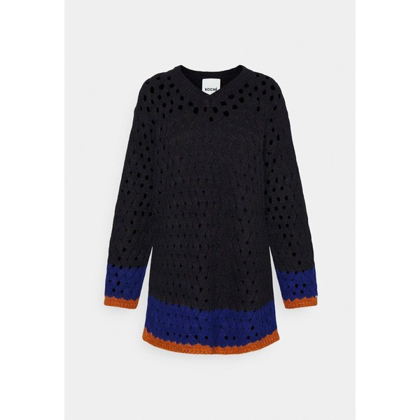 コッホ レディース ワンピース トップス PHOENIX - Jumper dress - navy/blue/orange navy/blue/orange