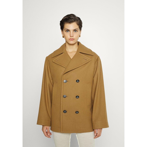 ヴィヴィアンウエストウッド レディース コート アウター PEACOAT - Short coat - camel camel