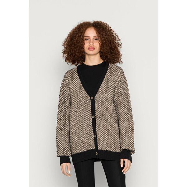 ベックアンドブリッジ レディース ニット&セーター アウター VALENTINA CARDIGAN - Cardigan - black/oat black/oat