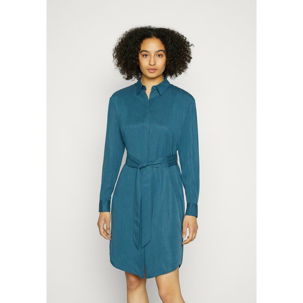 カルバンクライン レディース ワンピース トップス SHIRT DRESS - Day dress - teal ocean teal ocean