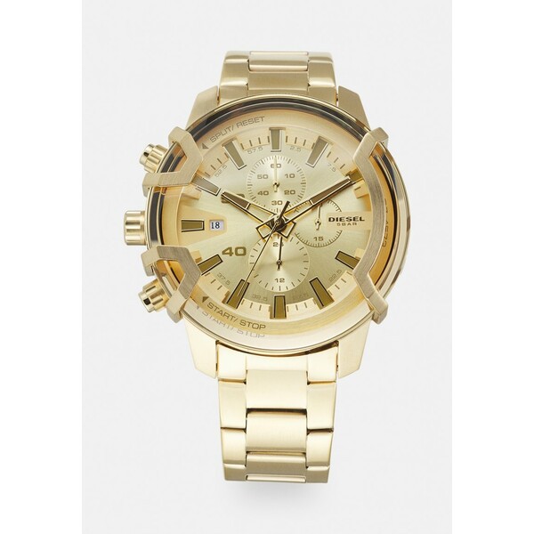 ディーゼル メンズ 腕時計 アクセサリー GRIFFED - Chronograph watch - gold-coloured gold-coloured