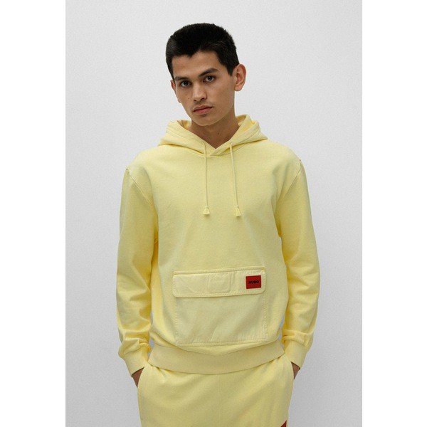 フューゴ メンズ パーカー・スウェットシャツ アウター Hoodie - light yellow light yellow