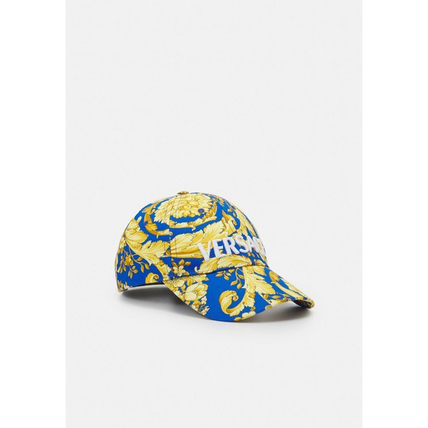 ヴェルサーチ レディース 帽子 アクセサリー UNISEX - Cap - blue/gold blue/gold