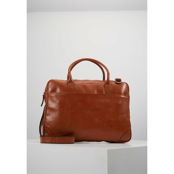 ロイヤルリパブリック レディース ショルダーバッグ バッグ EXPLORER LAPTOP BAG SINGLE - Briefcase - cognac cognac