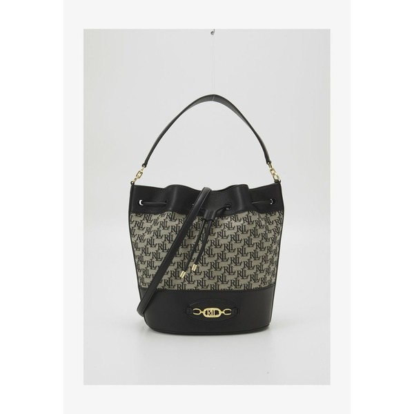 ラルフローレン レディース ハンドバッグ バッグ ANDIE DRAWSTRING LARGE - Handbag - black black