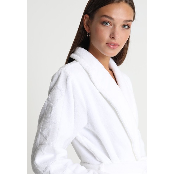 注目ブランド カルバン クライン アンダーウェア レディース ワンピース トップス Robe Dressing Gown White White 人気ショップが最安値挑戦 Olsonesq Com