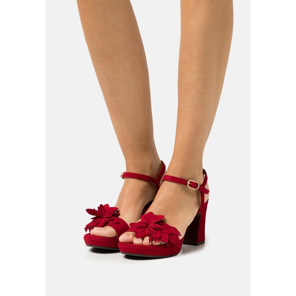 チエミハラ レディース サンダル シューズ High heeled sandals - rojo rojo