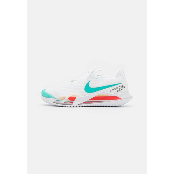 ナイキ メンズ テニス スポーツ NIKECOURT REACT VAPOR NXT - Multicourt tennis shoes - white/washed teal/habanero red white/washed