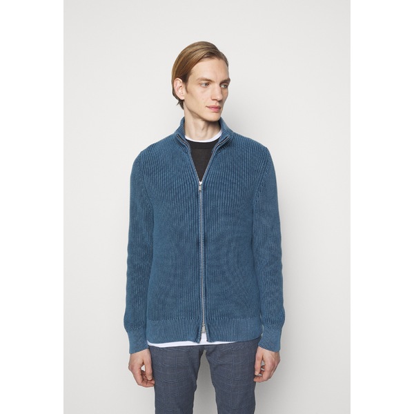 注目ブランド ドライコーン メンズ カーディガン アウター Antonio Cardigan Blue Blue ランキング１位受賞 Www Rockologyutah Com