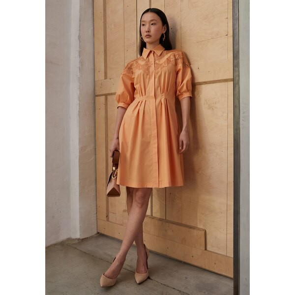 アルベルタ フェレッティ レディース ワンピース トップス DRESS - Shirt dress - orange orange