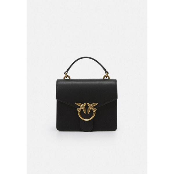 ピンコ レディース ショルダーバッグ バッグ LOVE MINI TOP HANDLE SIMPLY - Across body bag - nero/antique gold nero/antique gold