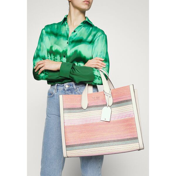 ケイト スペード レディース トートバッグ バッグ MANHATTAN LARGE TOTE - Tote bag - pink multi pink multi