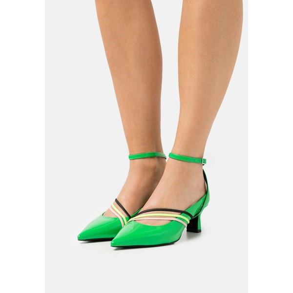 エムエスジイエム レディース パンプス シューズ SCARPA DONNA WOMAN'S SHOES - Classic heels - green green