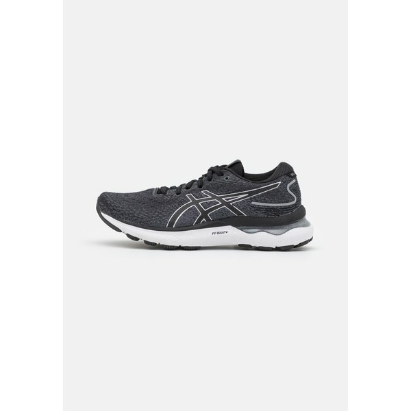 アシックス レディース ランニング スポーツ GEL NIMBUS 24 - Neutral running shoes - black/pure silver black/pure silver