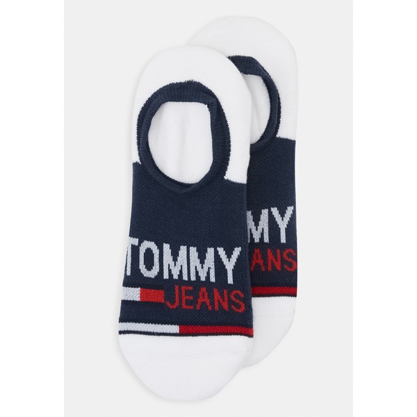 本店は トミーヒルフィガー メンズ スニーカー シューズ Unisex No Show High Cut 2 Pack Trainer Socks Navy Navy 超激安 Ineed Allah Com