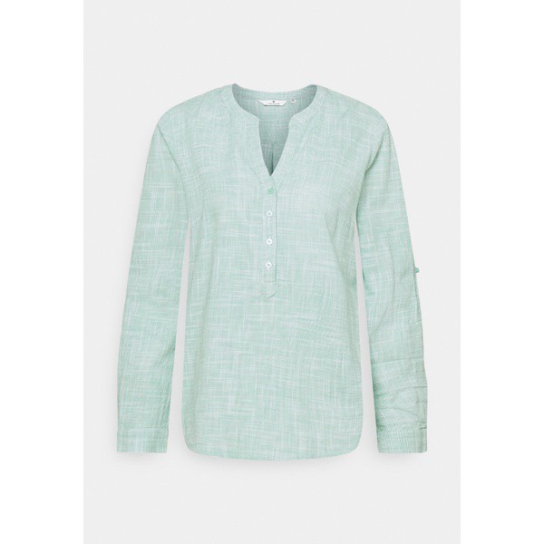 リアルサープラス トムテイラー レディース シャツ トップス Blouse Slub Structure Blouse Soft Leaf Green Soft Leaf Green おしゃれ人気 Centrodeladultomayor Com Uy