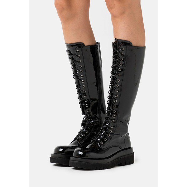 ジェフリー キャンベル レディース ブーツ＆レインブーツ シューズ DIABOL - Platform boots - black box black box