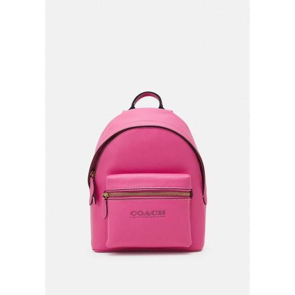 コーチ レディース バックパック・リュックサック バッグ POLISHED PEBBLE CHARTER BACKPACK - Rucksack - petunia petunia