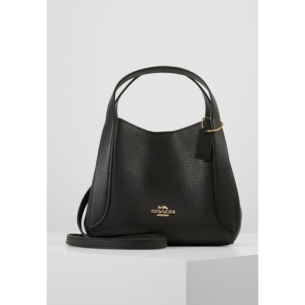 コーチ レディース ハンドバッグ バッグ POLISHED PEBBLE HADLEY HOBO - Handbag - black black