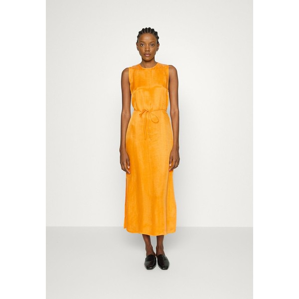 カルバンクライン レディース ワンピース トップス SHINE MAXI DRESS - Day dress - orange flash orange flash