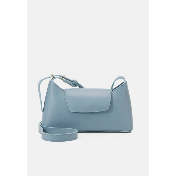 エレメ レディース ショルダーバッグ バッグ MINI ENVELOPE LEATHER - Across body bag - blue azur blue azur