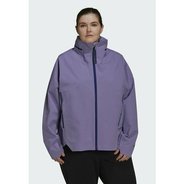 アディダス レディース コート アウター MYSHELTER OUTDOOR - Outdoor jacket - purple purple